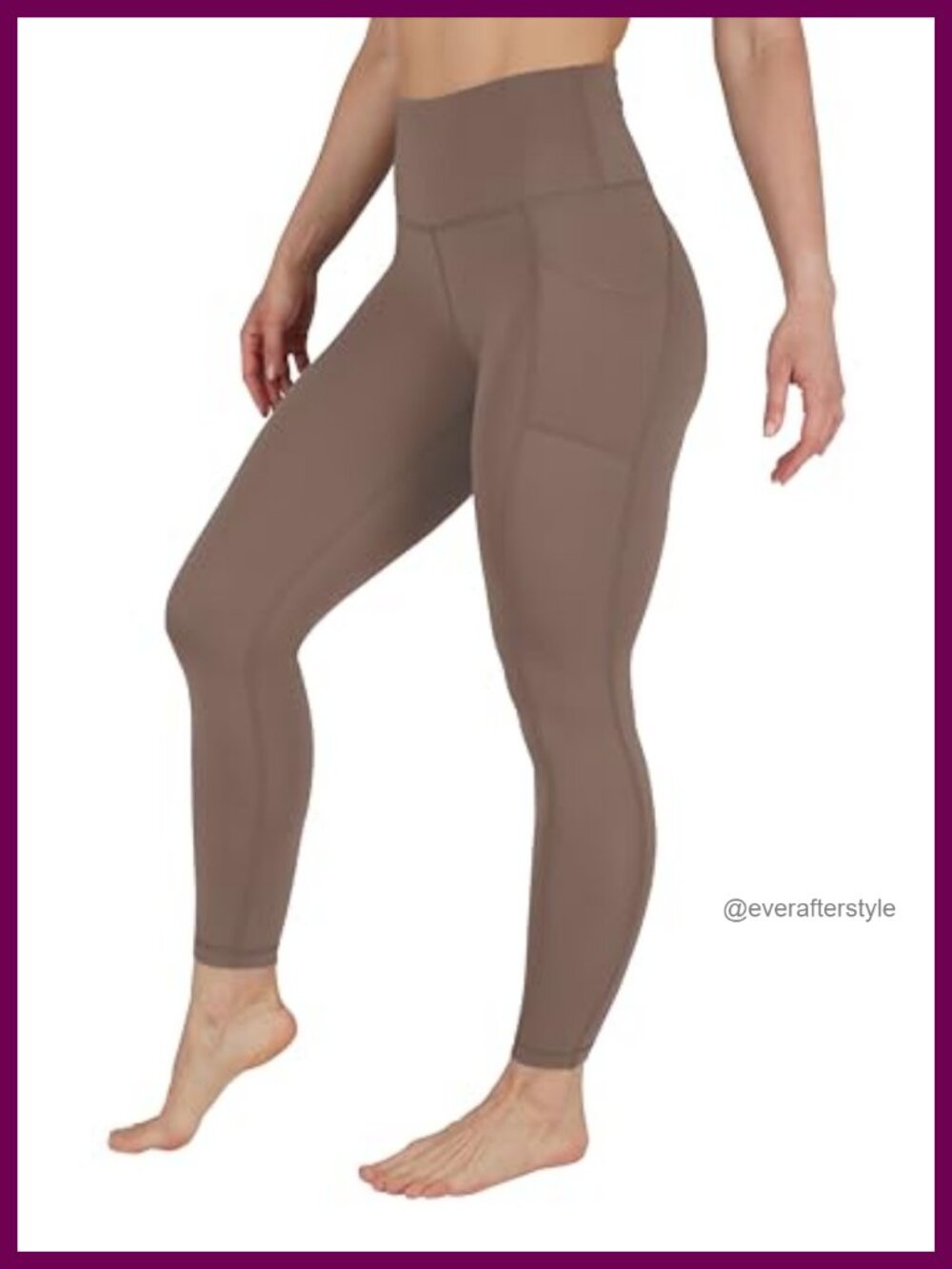 Fleece Lined High Waisted Thermal Leggings Squat Proof Winter Running Pants